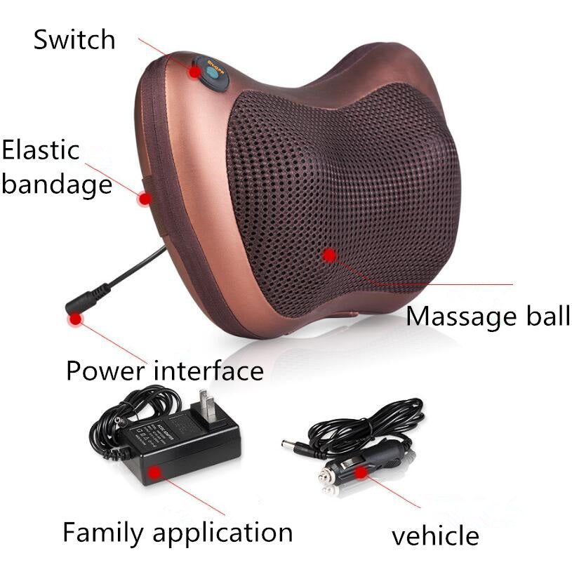 Electric Massage Pillow | Ultra-Compact Multifunctional Device