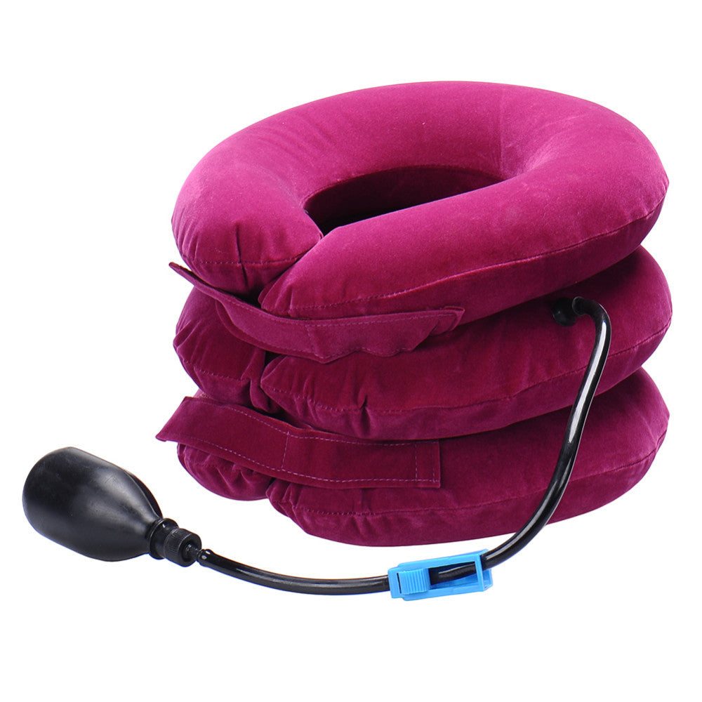 Portable Three-layer Cervical Traction Device